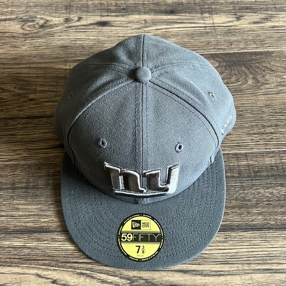 New Era Graphite New York Giants Fitted Hat NFL - Picture 6 of 11
